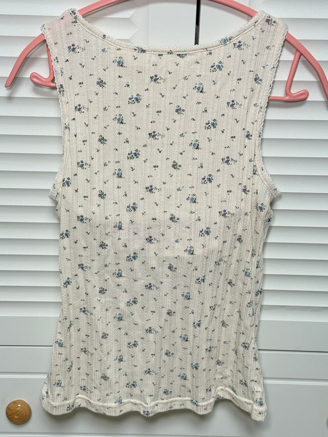 일본빈티지 꽃무늬 나시 상품이미지2