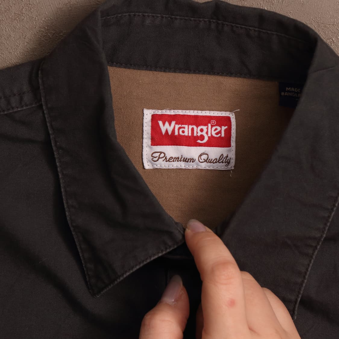 랭글러 아웃도어 코튼 워크셔츠 A1568 상품이미지3