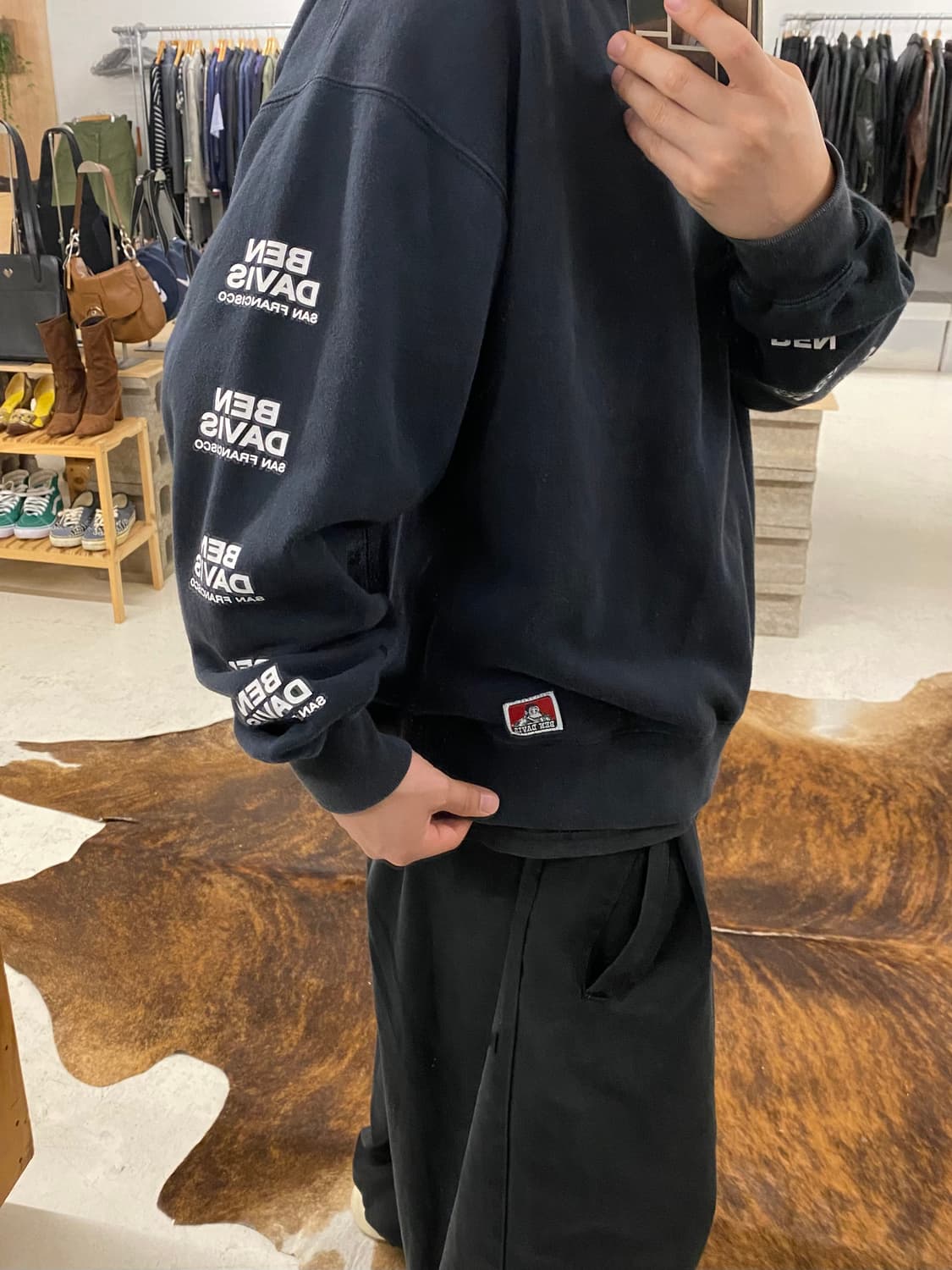 BEN DAVIS sweat shirts 밴 데이비스 맨투맨 상품이미지2