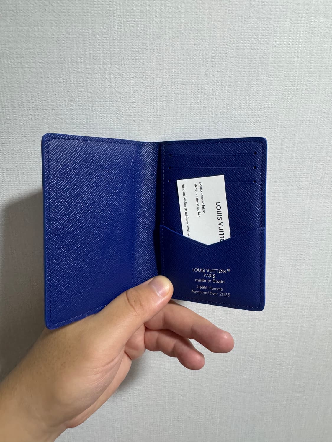 루이비통 포켓 오거나이저 블루 상품이미지3