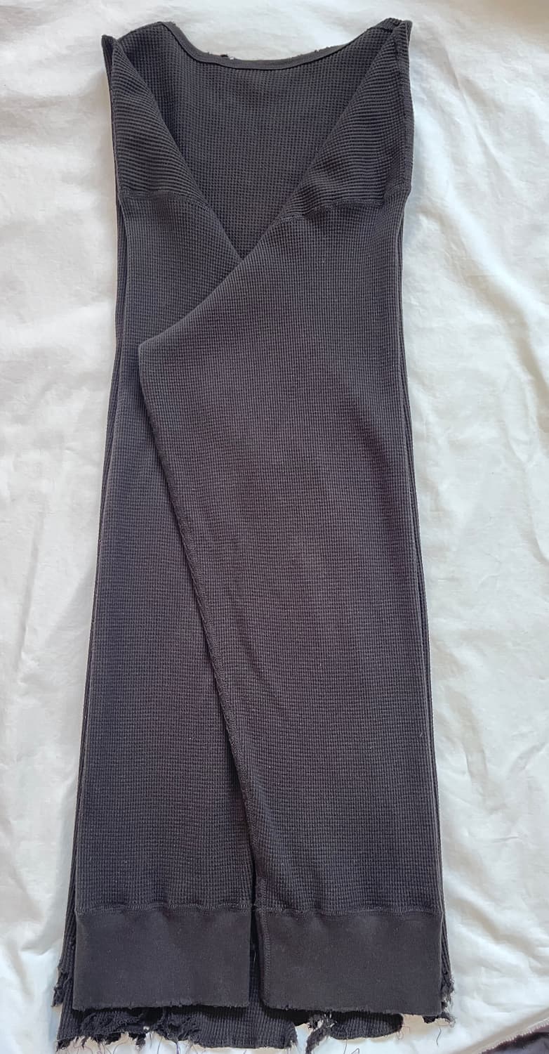 [3] 안셀름 26ss 와플 데미지 롱슬리브 상품이미지5