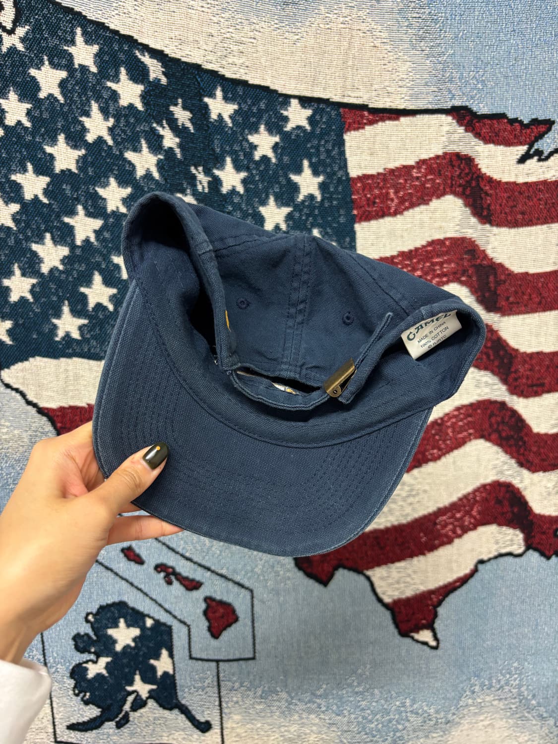 카멜 빈티지 캡 상품이미지5