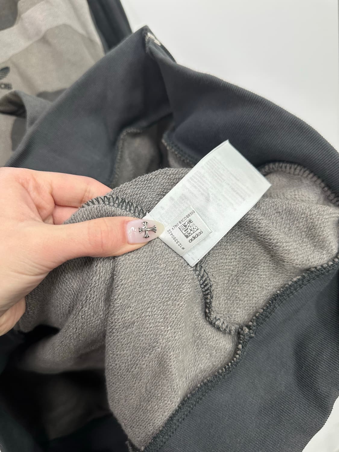 아디다스 차콜 카모 후드집업  상품이미지4