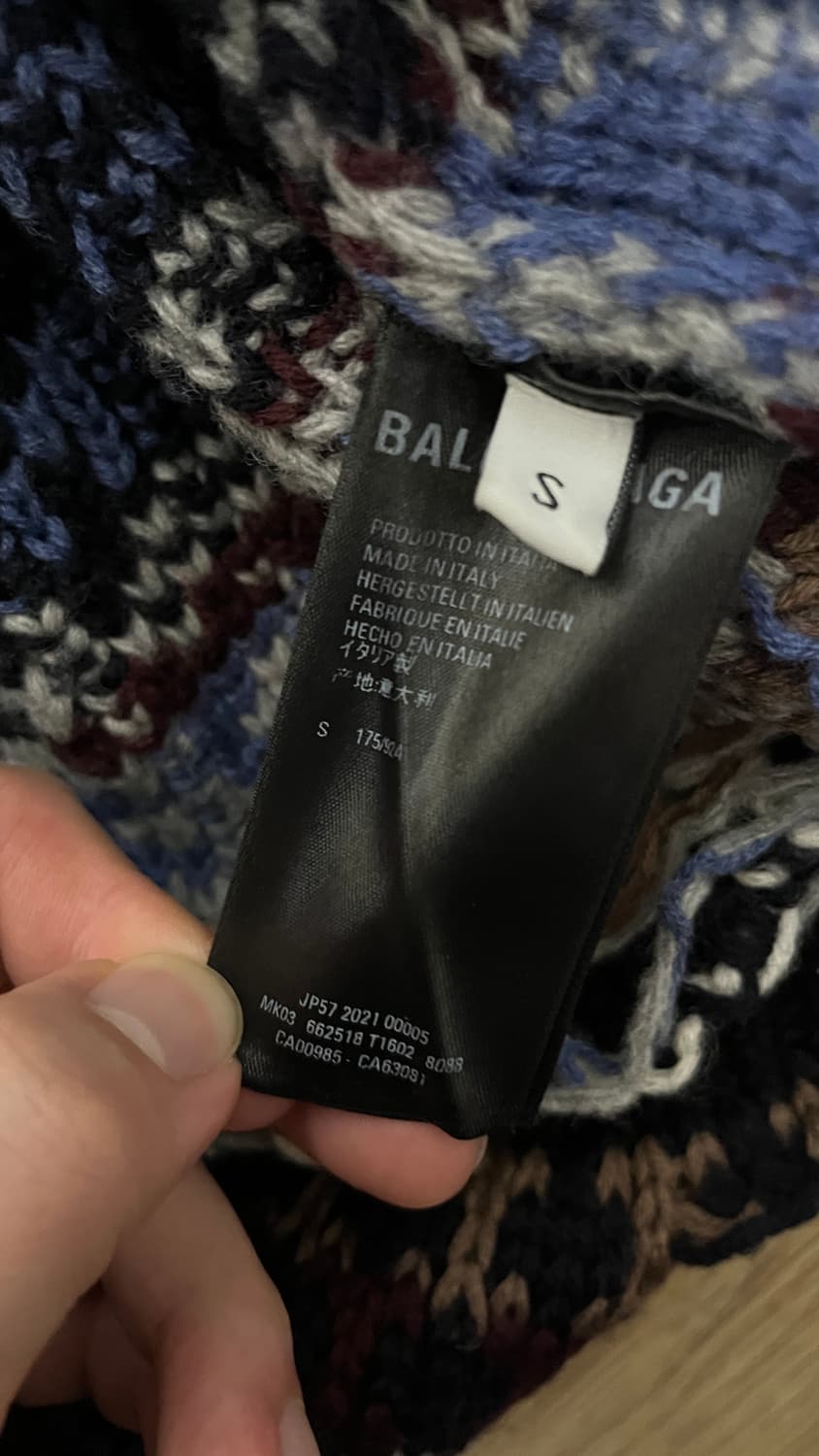 발렌시아가 디스트로이드 니트 s 상품이미지5