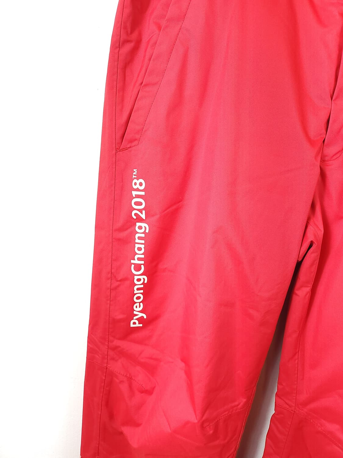 노스페이스 평창 2018 스키 바지 레드 상품이미지4