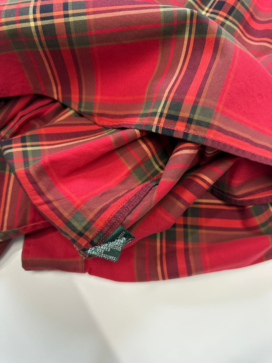 폴로 레드 타탄체크 셔츠  상품이미지4