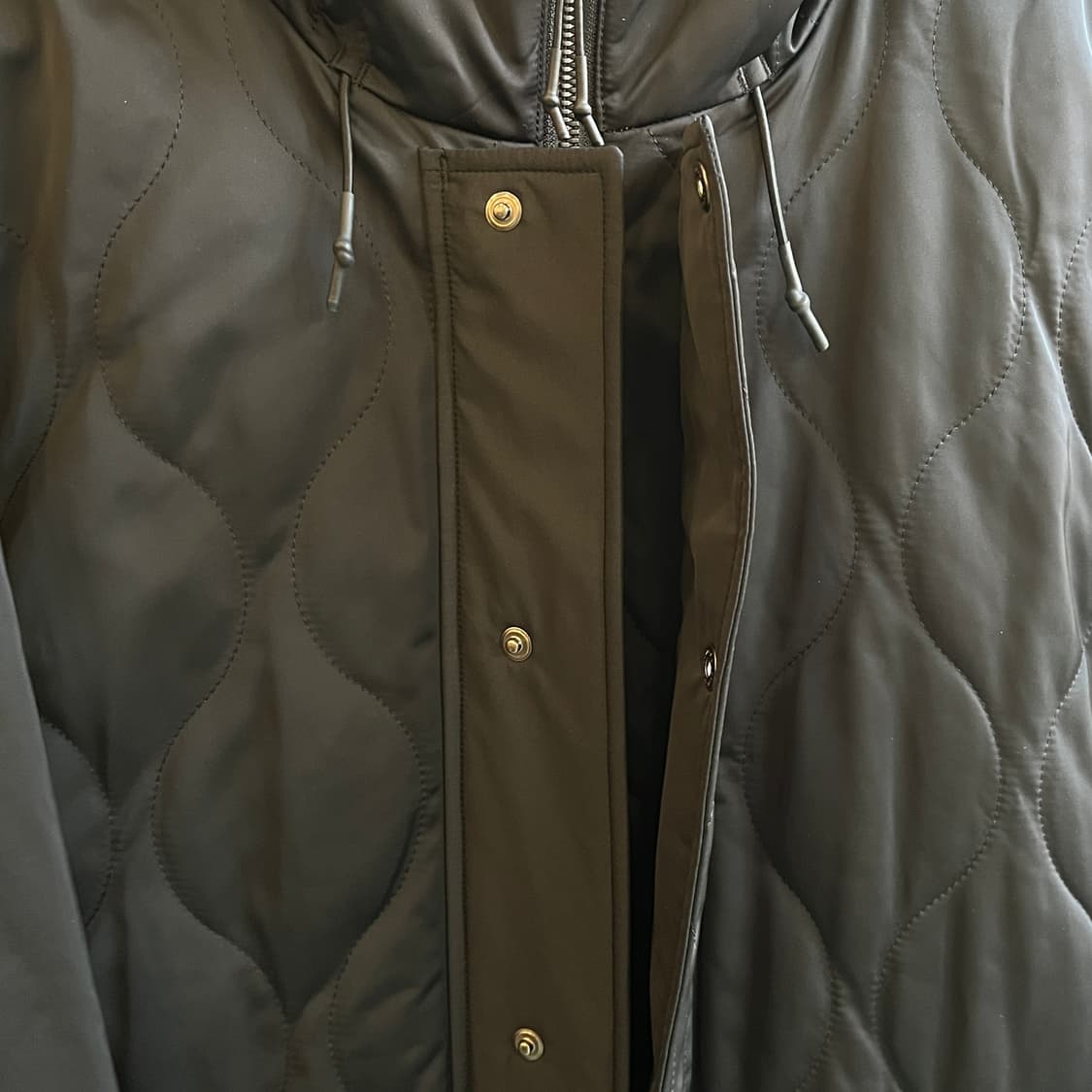 Unaffected quilted hooded coat ( L ) 상품이미지3