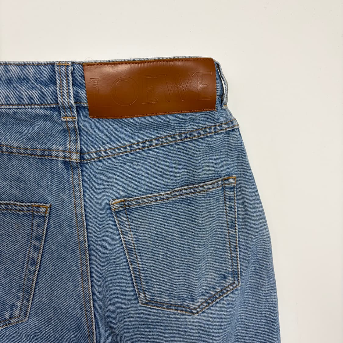 Loewe 로에베 피셔맨 데님 팬츠 바지 상품이미지10