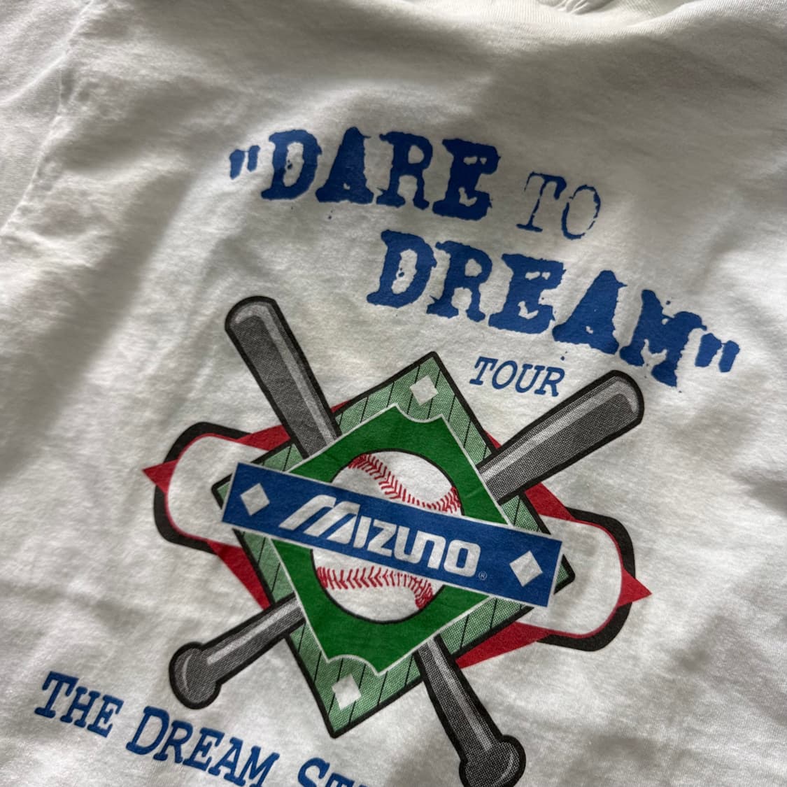 90‘s 프룻오브더룸 x 미즈노 Dare to Dream 티셔츠 L 상품이미지3