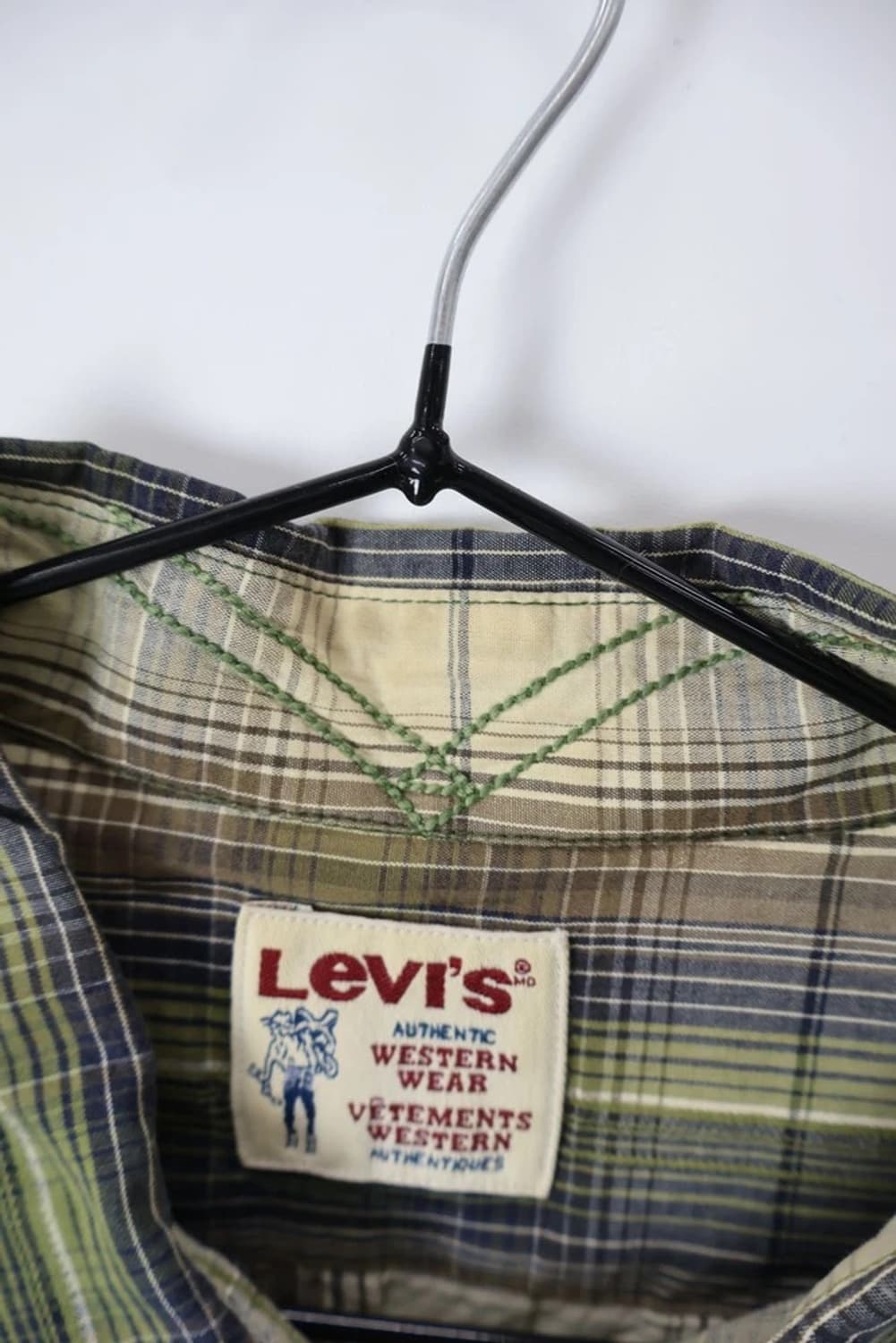 Levi’s Western Plaid Snap Shirt 상품이미지8