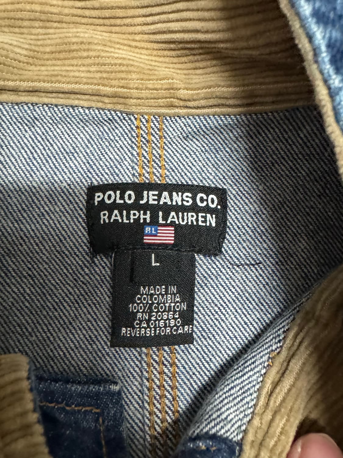 폴로 데님 자켓 상품이미지3