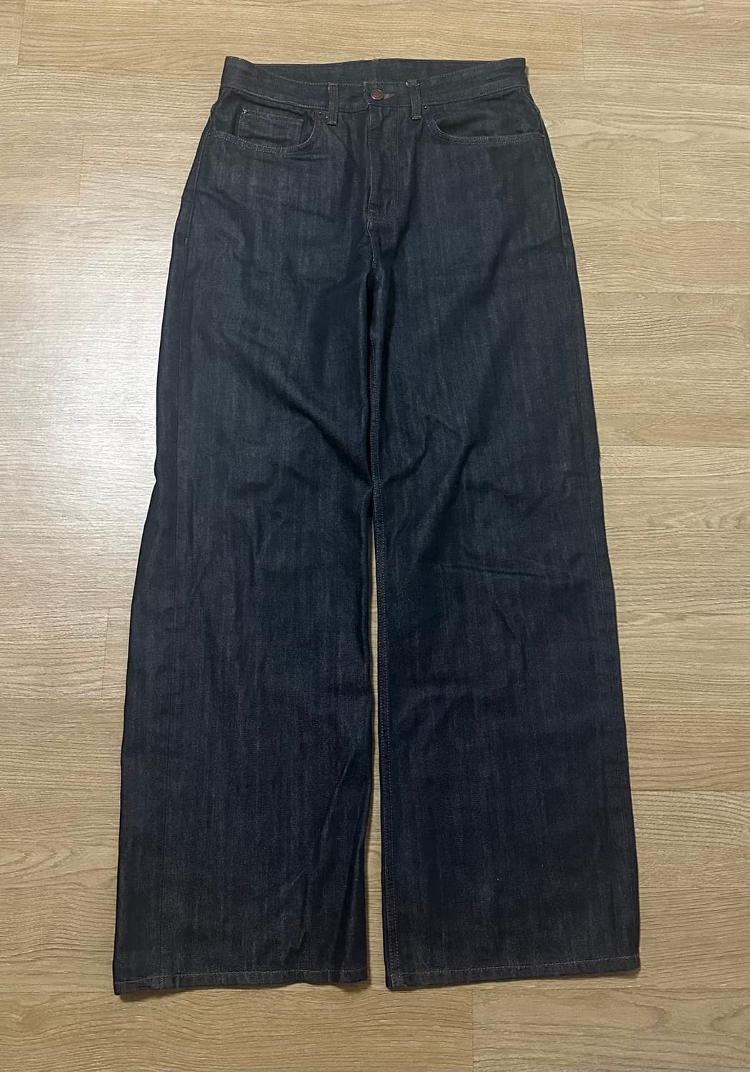 [30] 벨리에 트루와이드 데님 팬츠 (로우 인디고) 상품이미지2