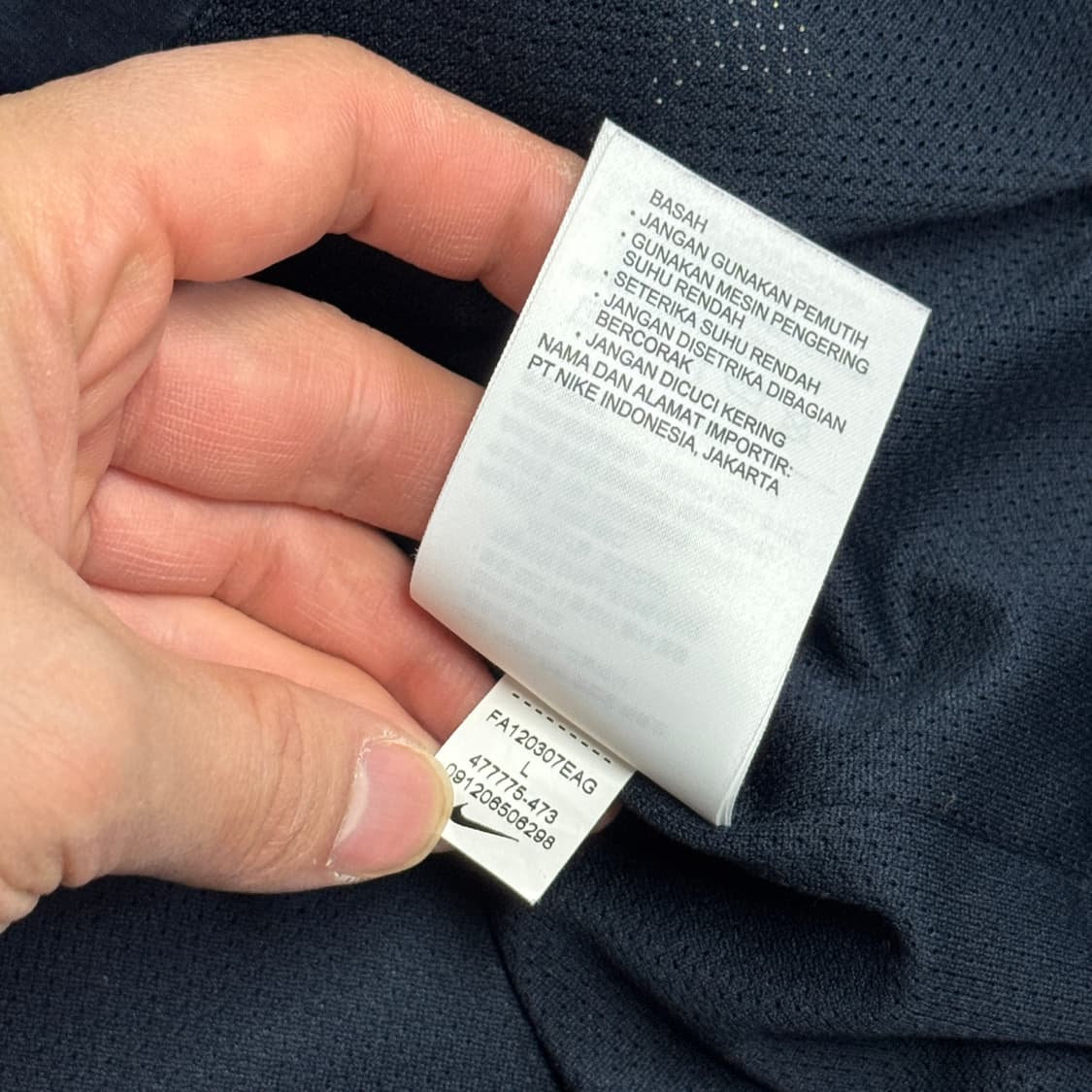 나이키 바르셀로나 자수 스톰핏 바람막이 L 상품이미지9