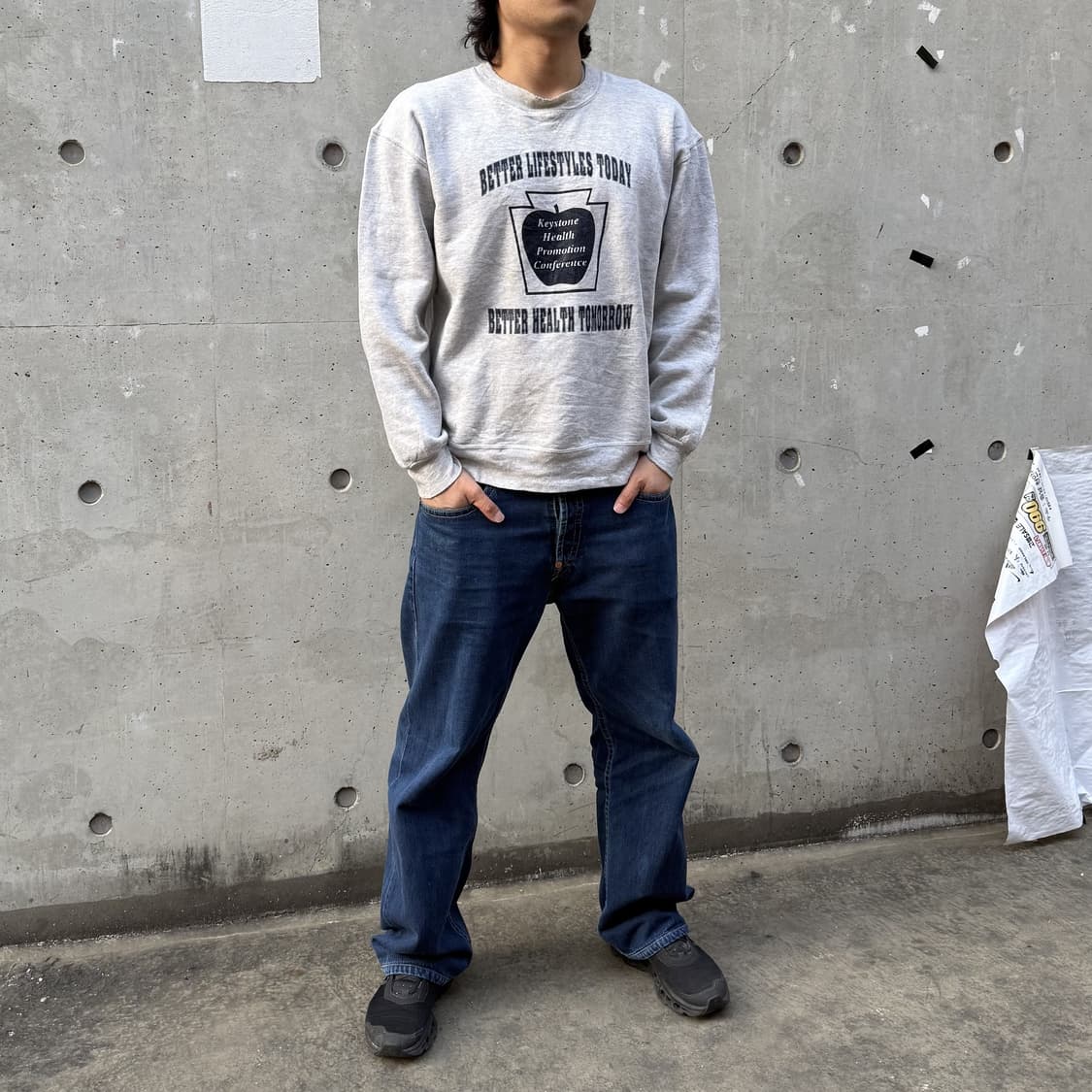 90s 러셀 키스톤 스웻셔츠  상품이미지2