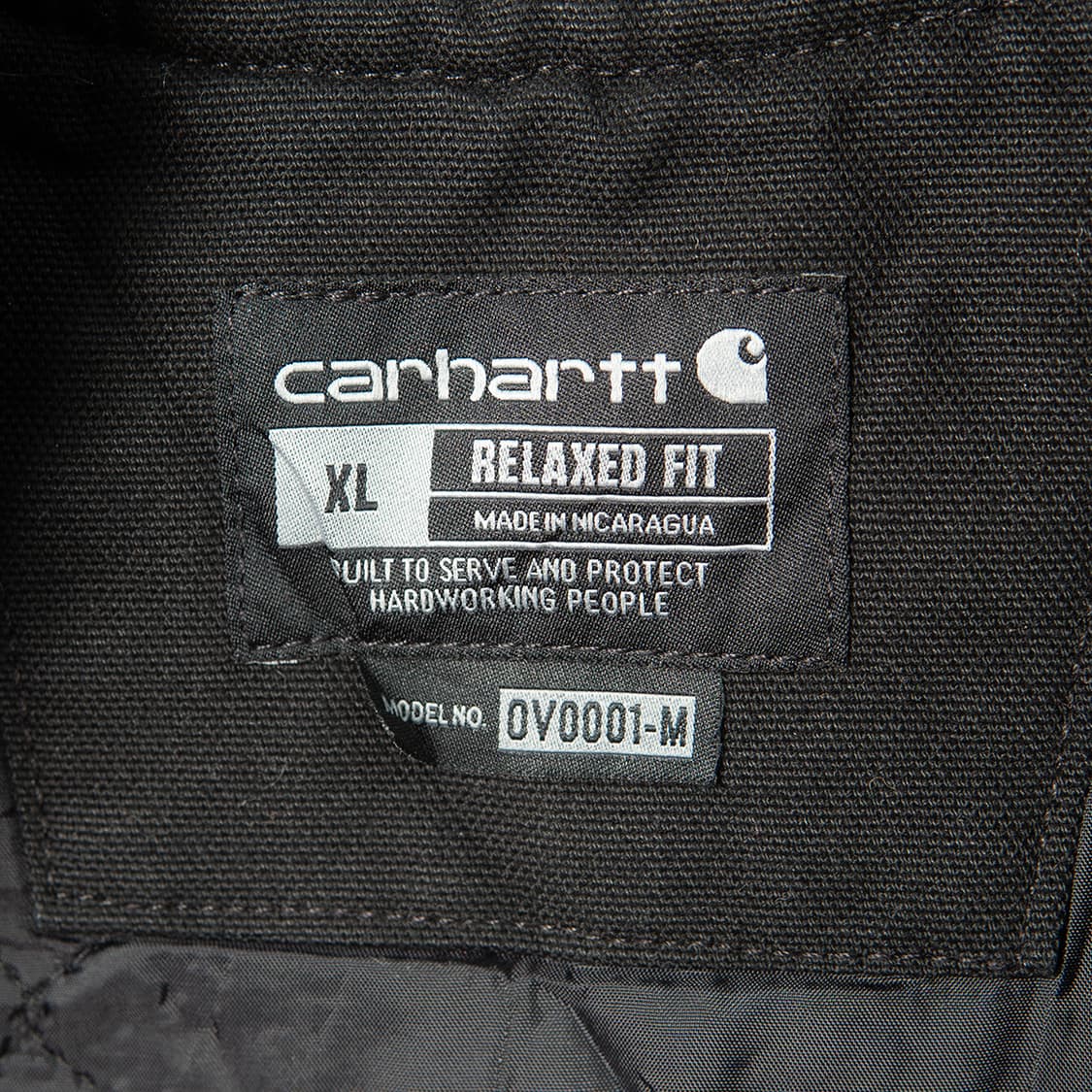 [XL] 칼하트 V01 덕캔버스 워크 베스트 블랙 MT-1533 상품이미지6