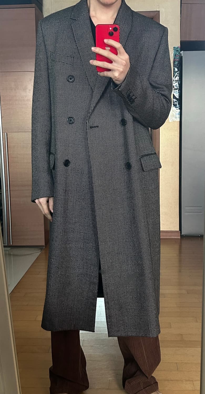 펜디 트위드 롱코트 상품이미지3