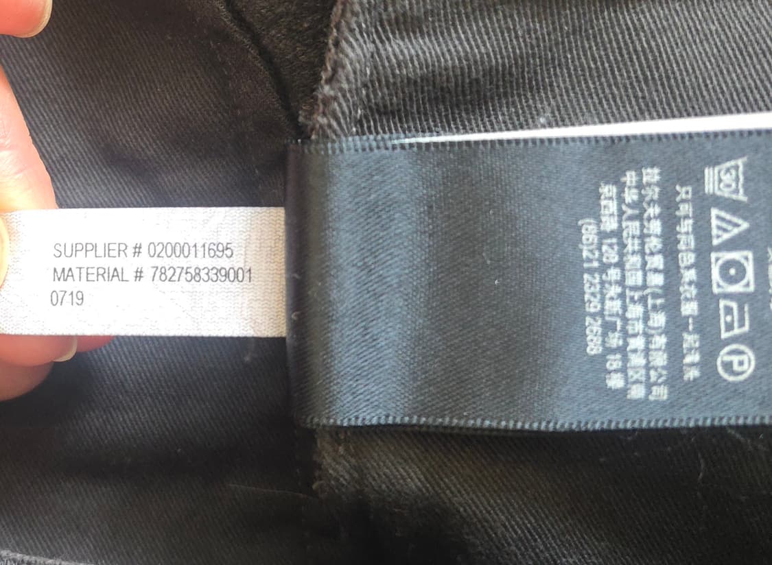 ​[RRL] 인디고 블랙 워크 데님 팬츠 (34x32 ) 상품이미지6