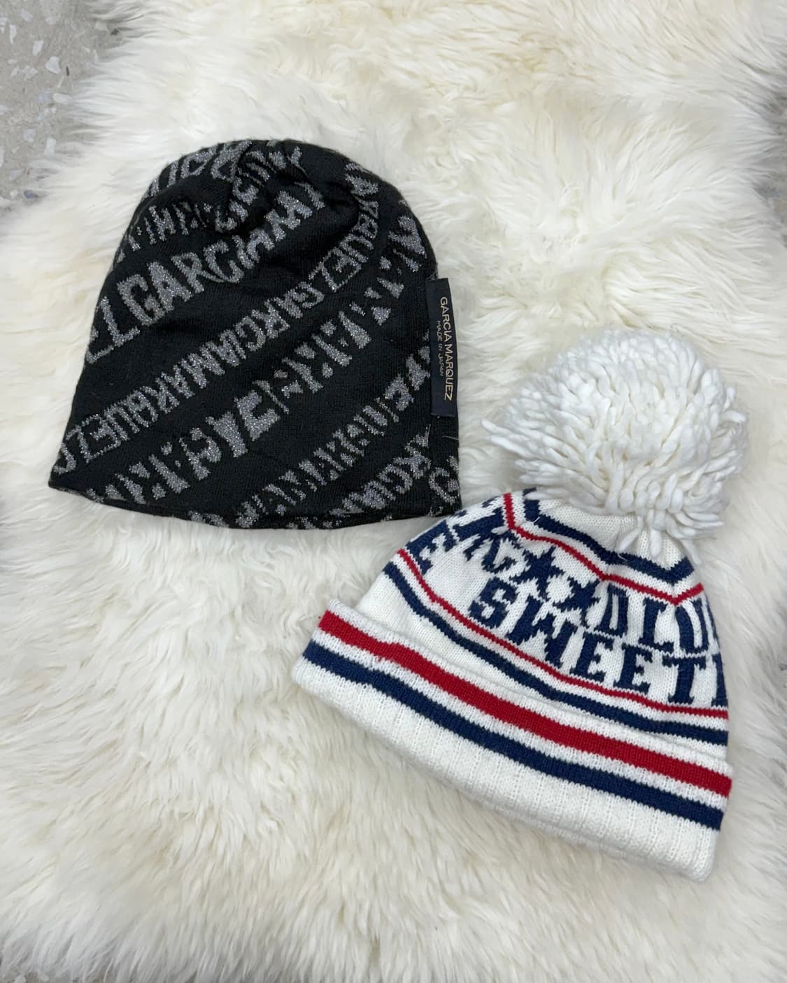 락시크 글리터 레터링 비니 상품이미지3