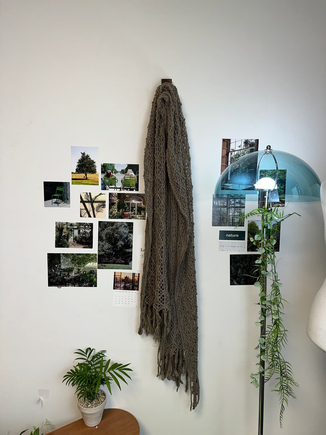 Brown ethnic crochet muffler 상품이미지3