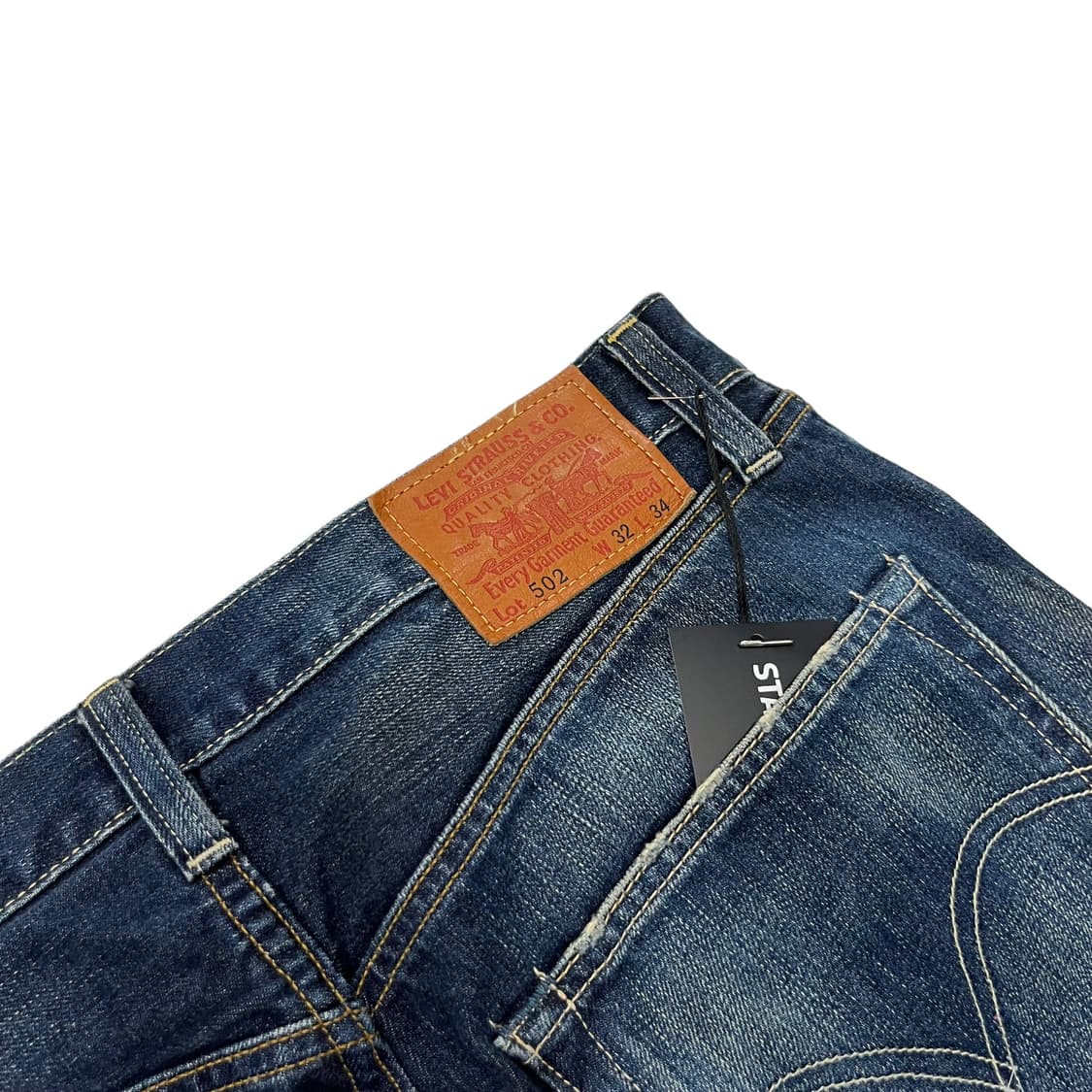 [32] 리바이스 502 셀비지 데님 청바지 진 상품이미지7