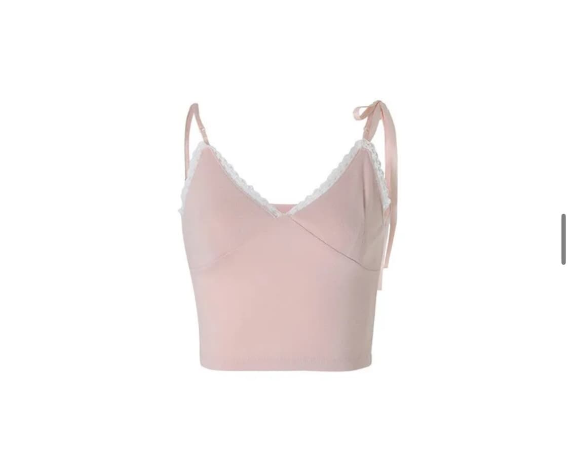 낫 유어 로즈 버니 탑 세트 핑크 상품이미지4