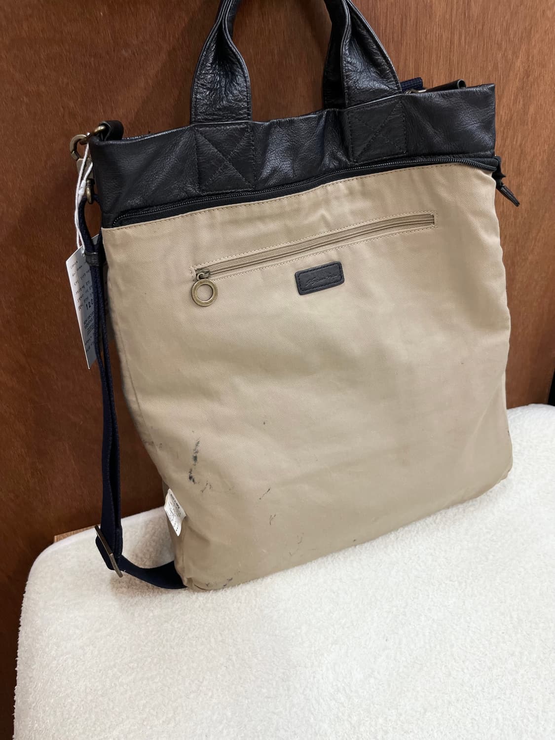 SSAMZIE 천연 소가죽 포켓 백 상품이미지10