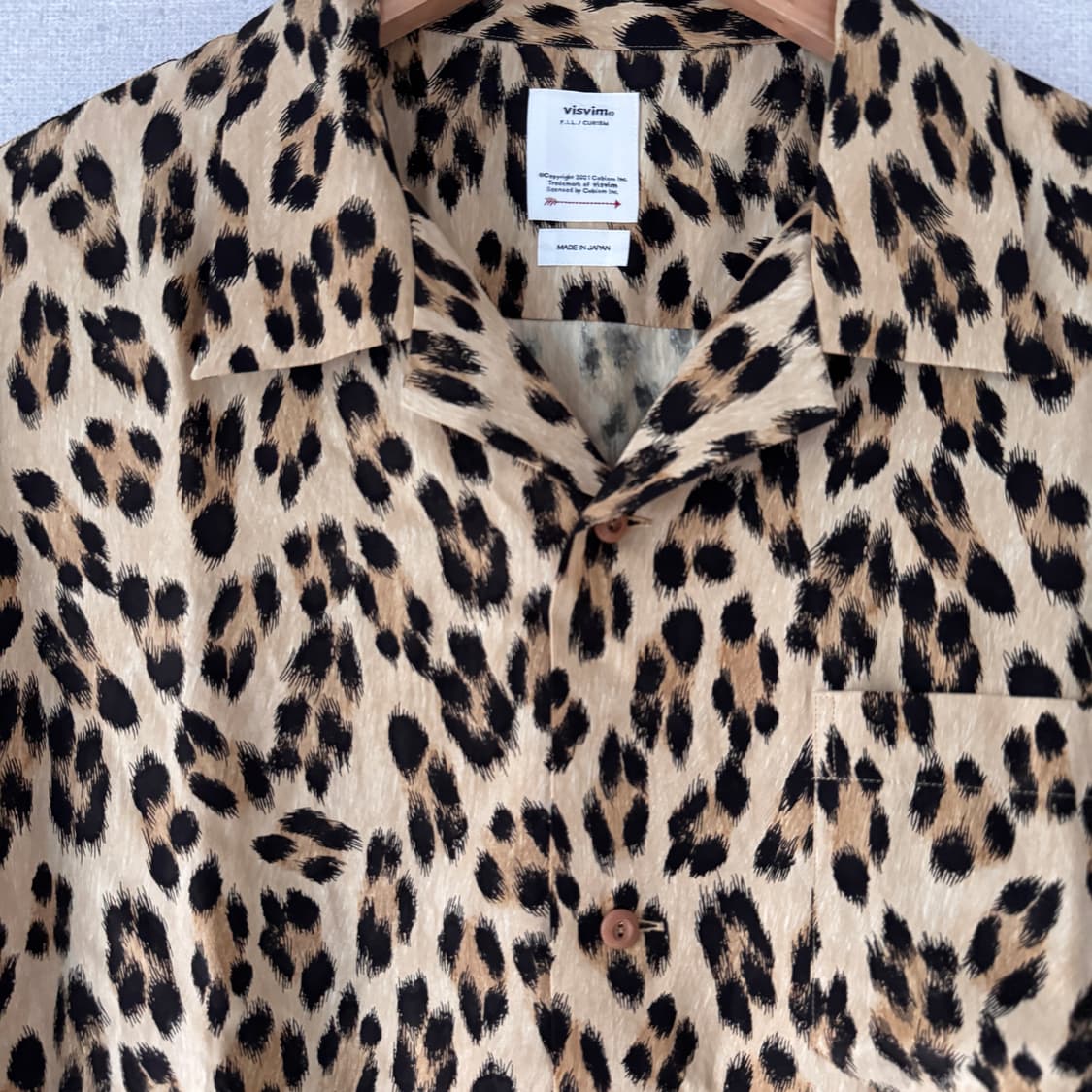 4)비즈빔 CABAN SHIRT S/S LEOPARD 상품이미지2