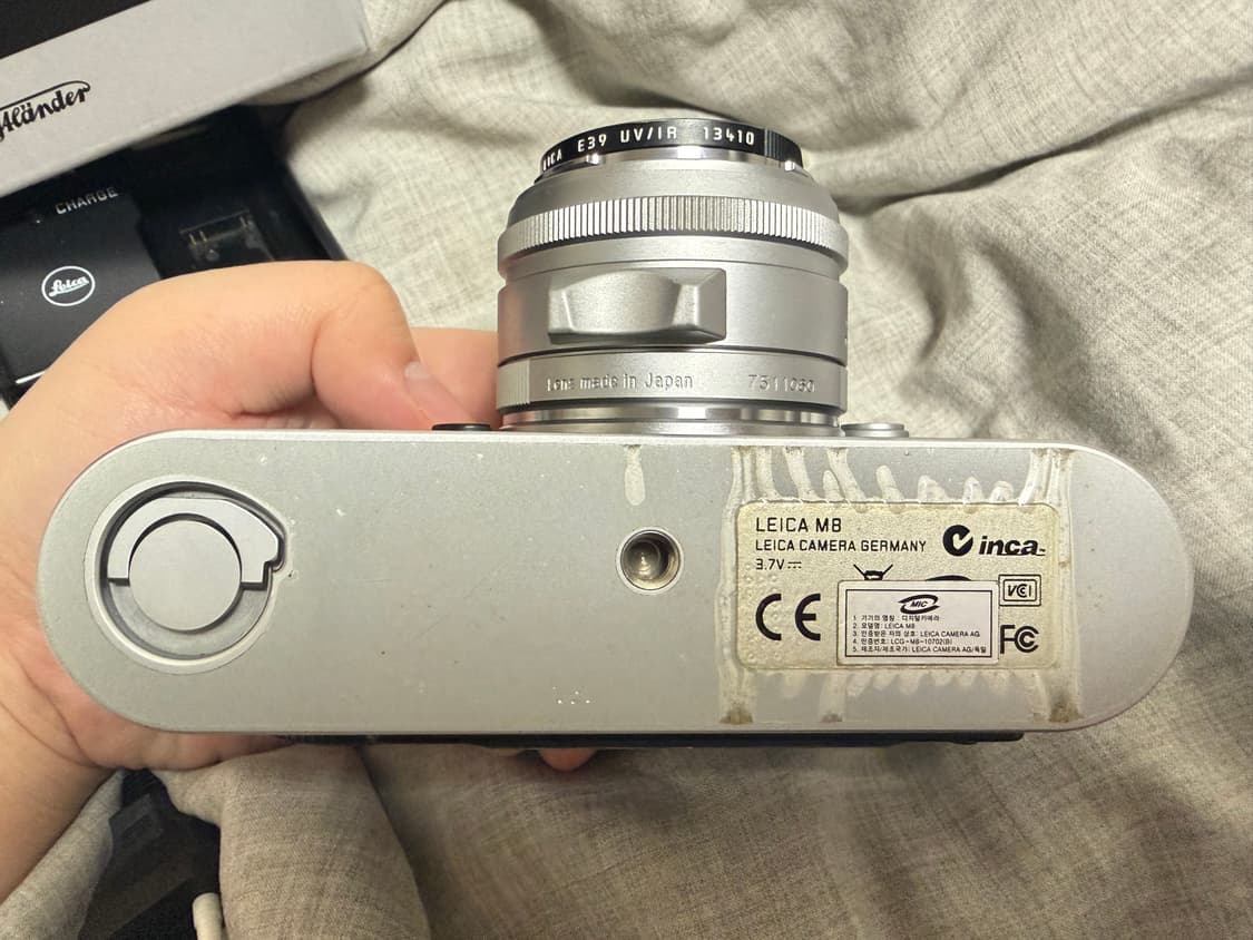 라이카 M8 + 보이그렌더 녹턴 빈티지 35mm 상품이미지5