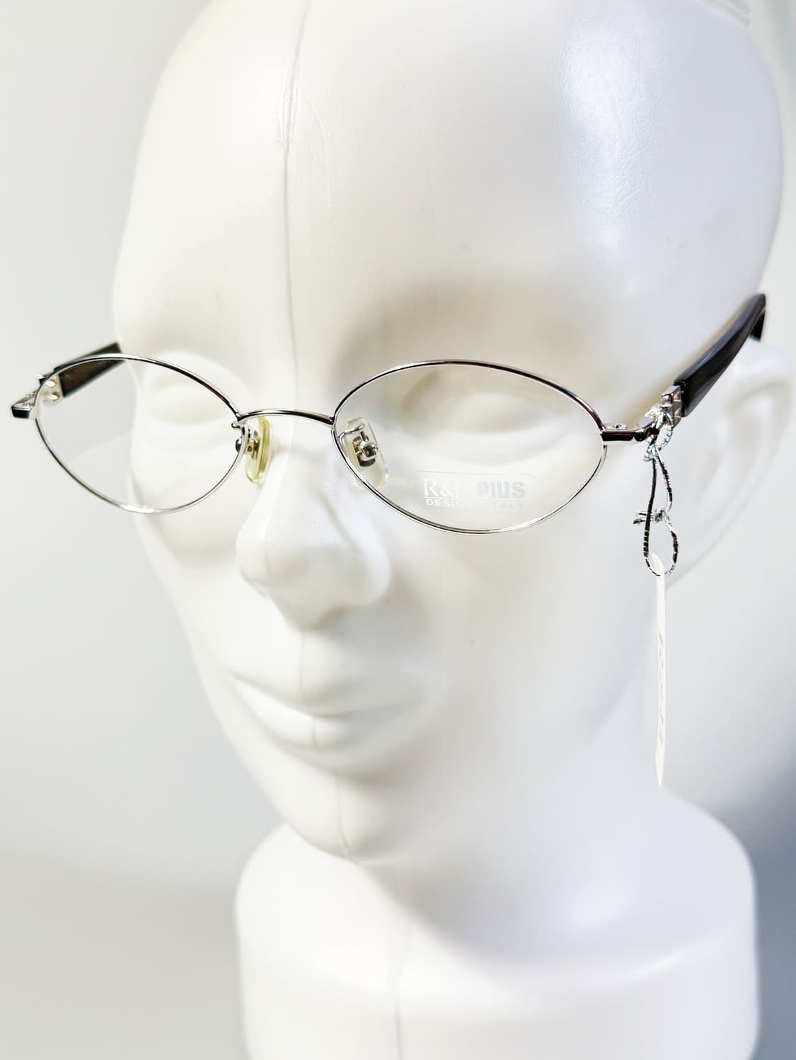 R&B EYEWEAR 실버 메탈 슬림 오벌 프레임 빈티지 안경 상품이미지8