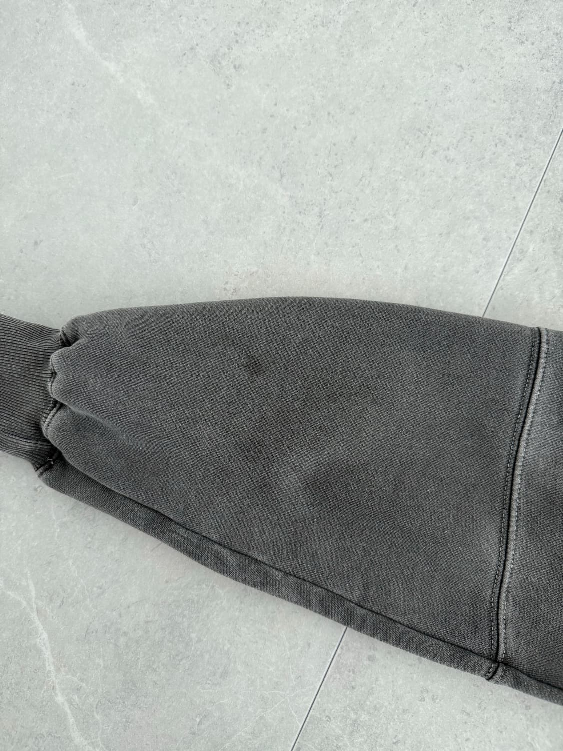 아이앱 스튜디오 블록 피그먼트 후드 블랙 상품이미지3