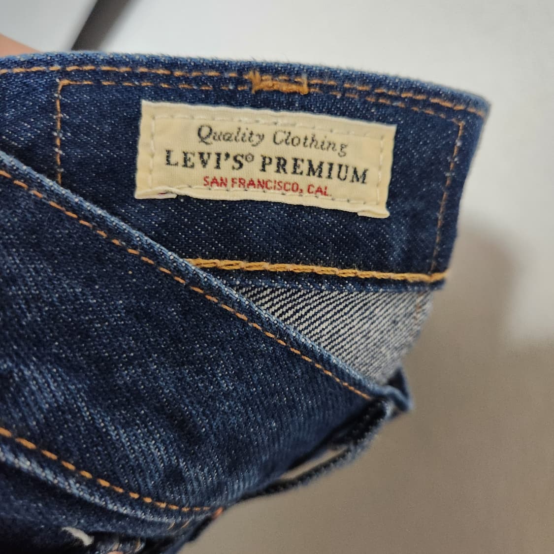 리바이스 프리미엄 청바지 568 남32 상품이미지7