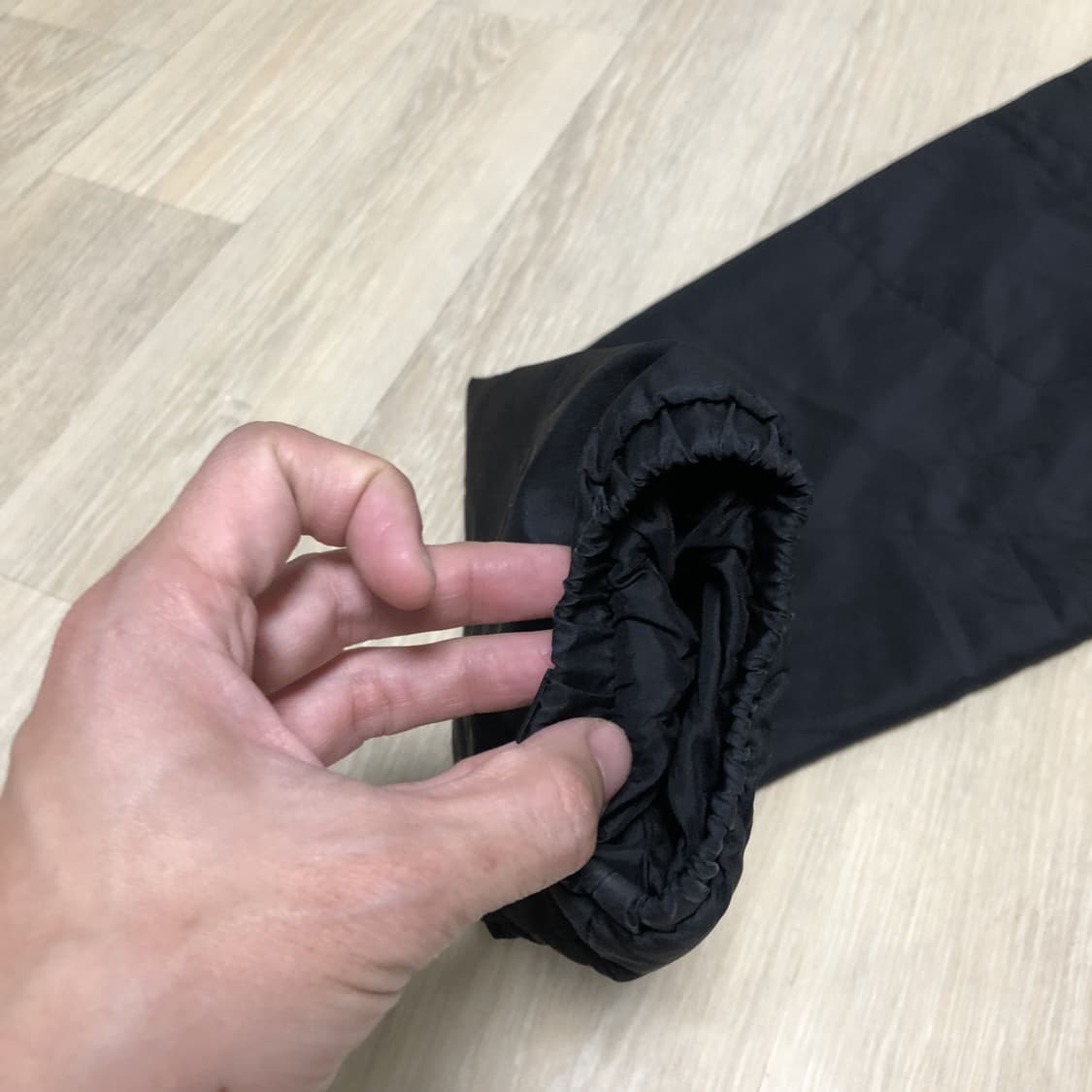 (M) 노스페이스 NORTH FACE 하이넥 블랙 점퍼 상품이미지2