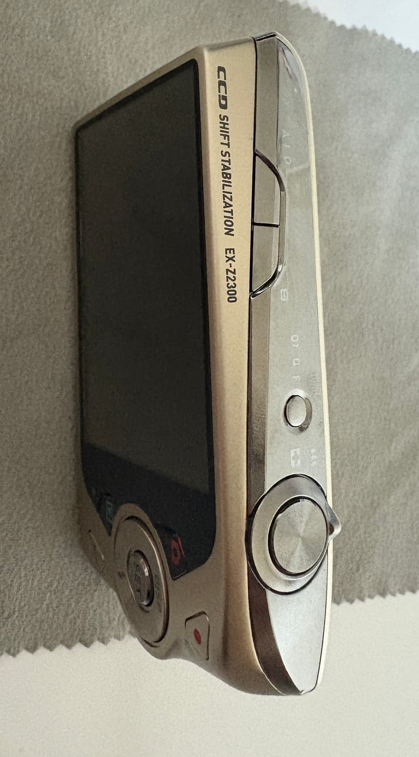 카시오 엑슬림 z2300 골드 casio exilim z2300 상품이미지3