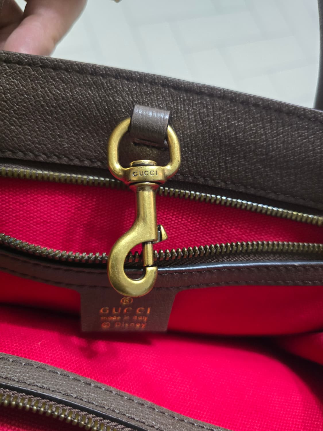 구찌 디즈니(도날드덕) 한정판 토드백 상품이미지8