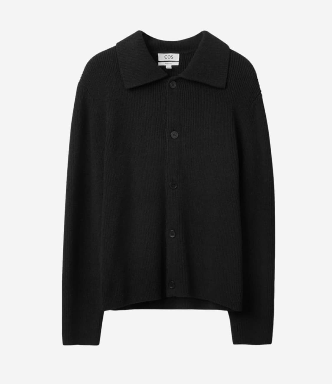 코스 부클레 가디건 블랙 M  상품이미지1