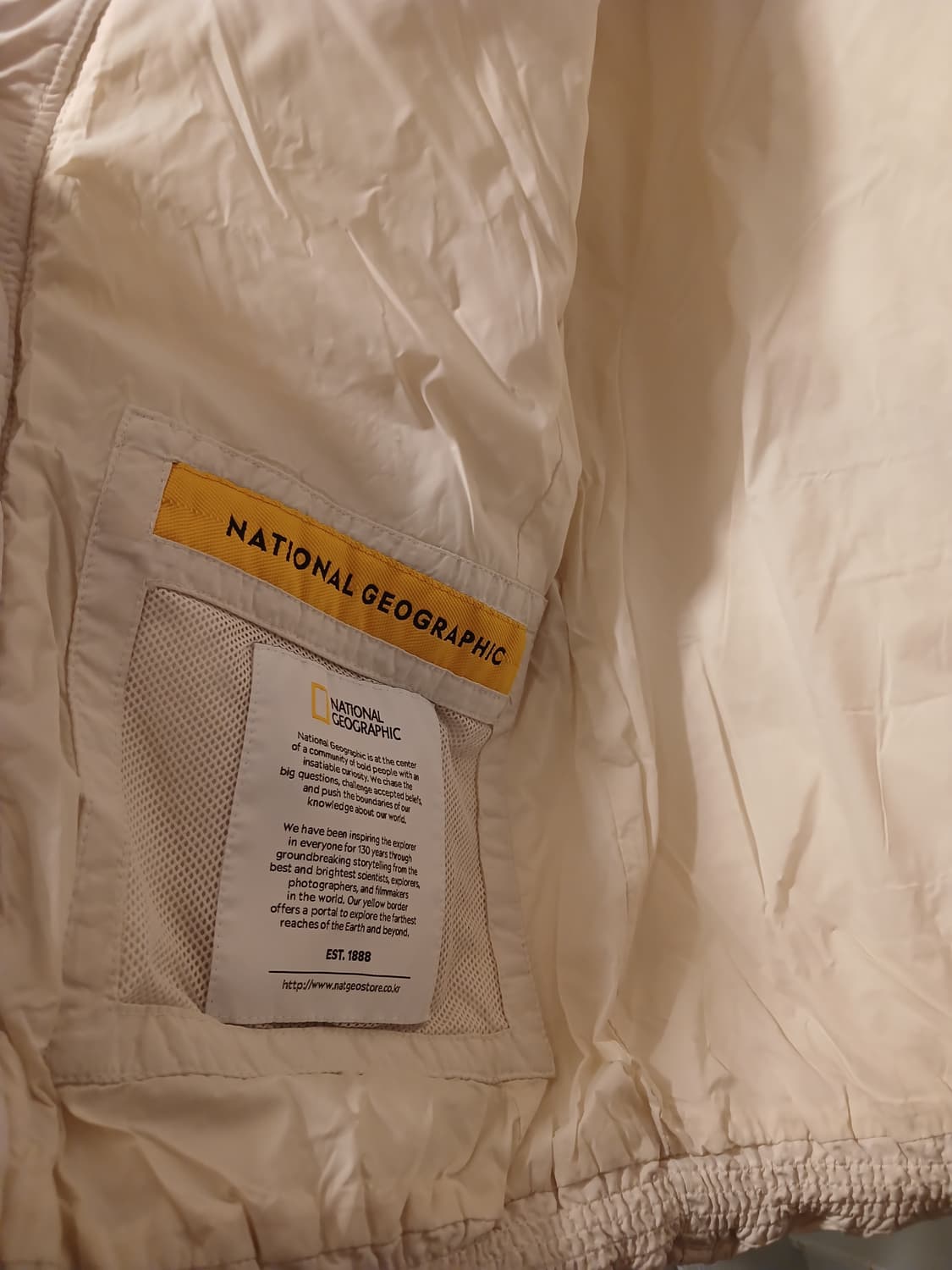 내셔널지오그래픽 정품 여성 경량 점퍼 S (90) 사이즈 상품이미지3