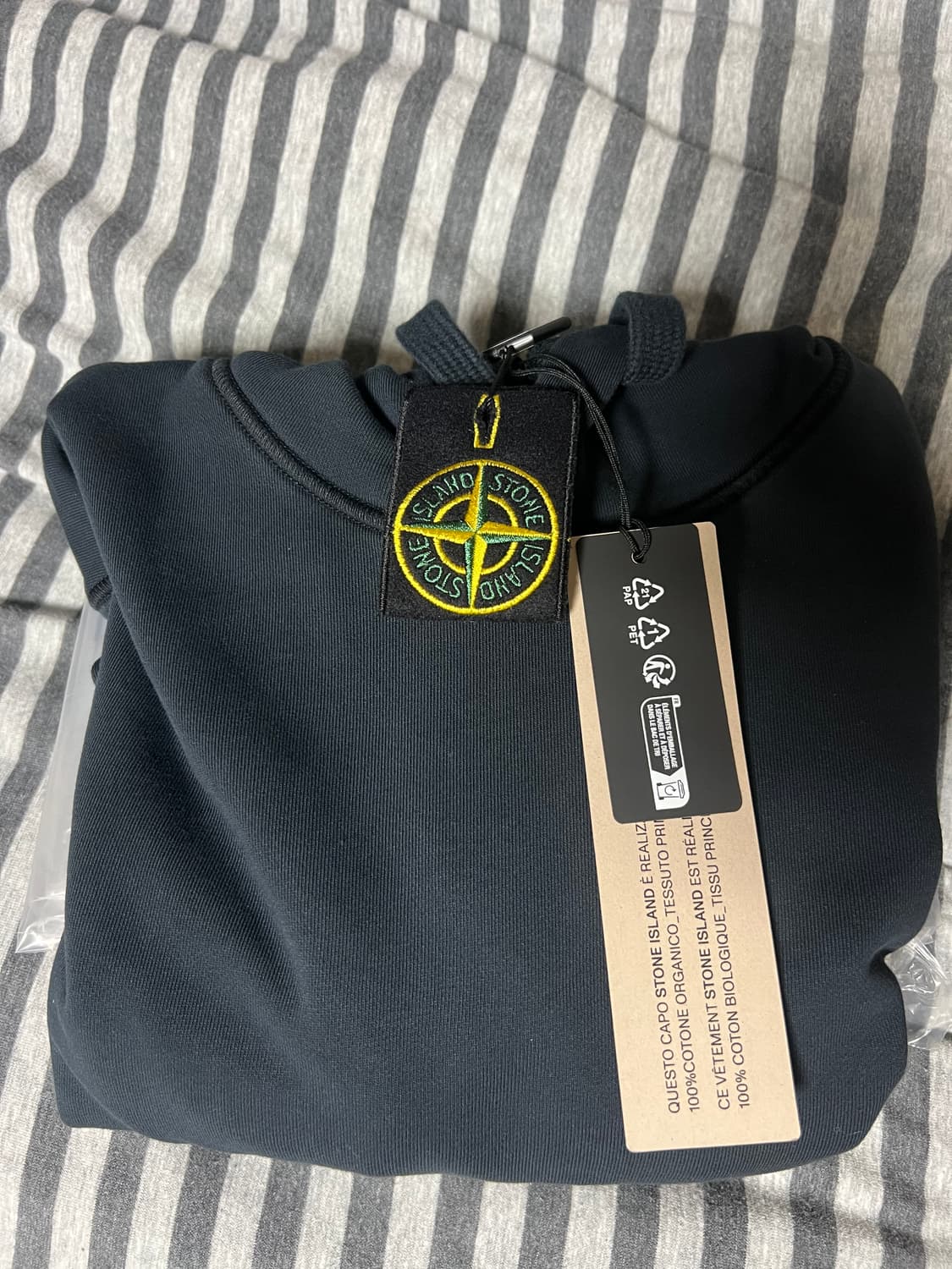 스톤아일랜드 오가닉코튼 플리스 스웨트셔츠 (L) 상품이미지2