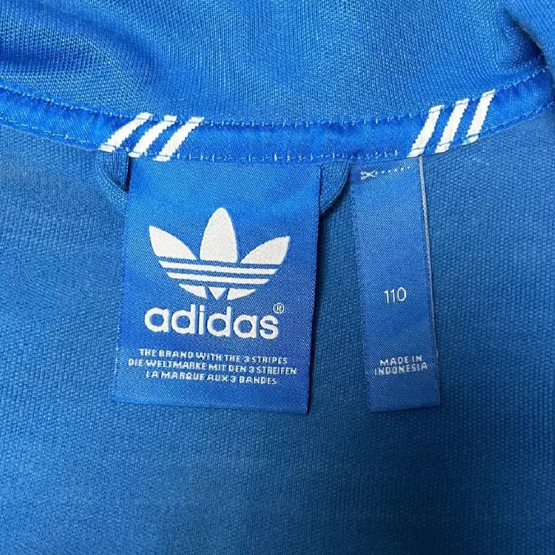 아디다스 베켄바우어 파,흰 트랙탑 져지 A063 상품이미지3