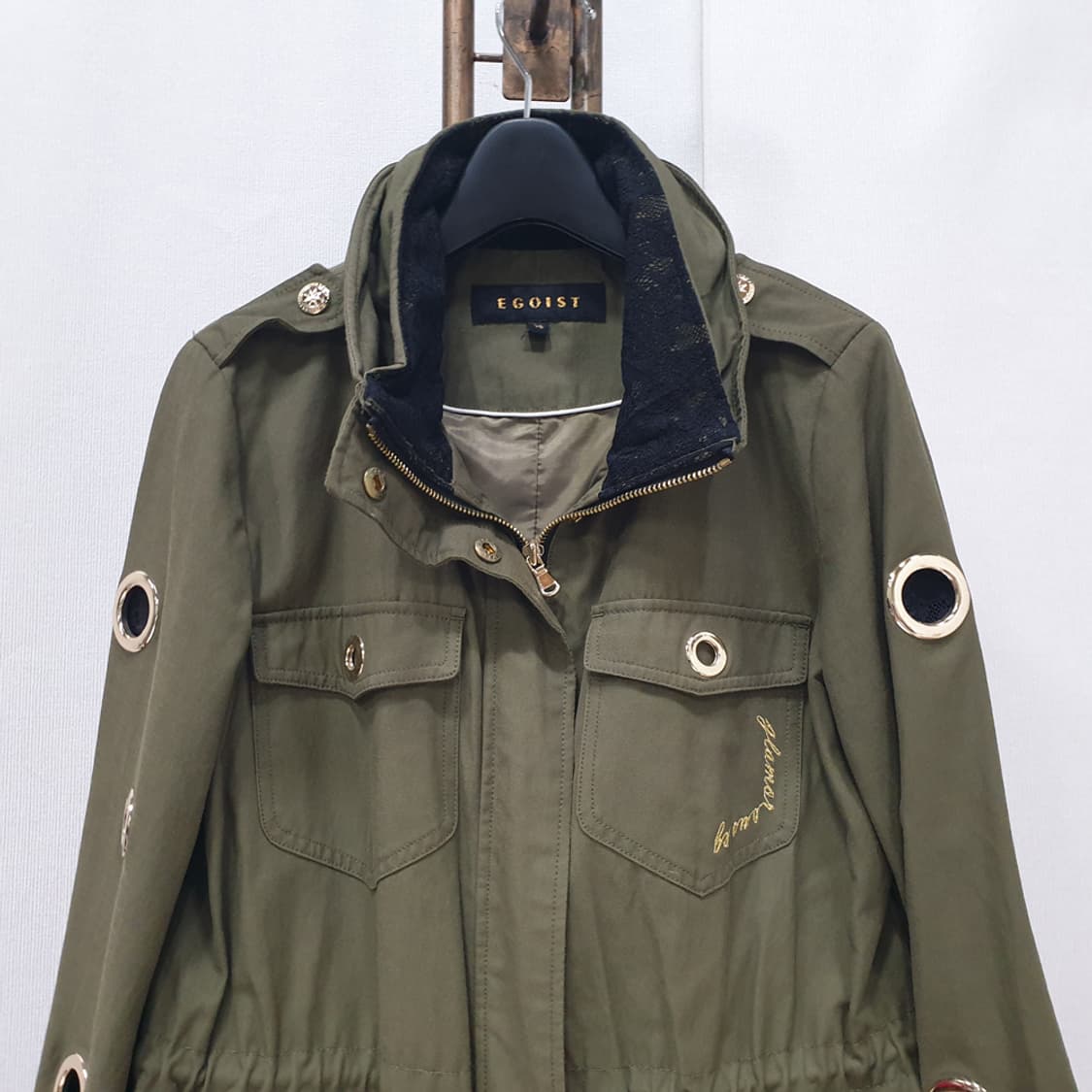 에고이스트 소매 아일렛 야상 55 상품이미지3