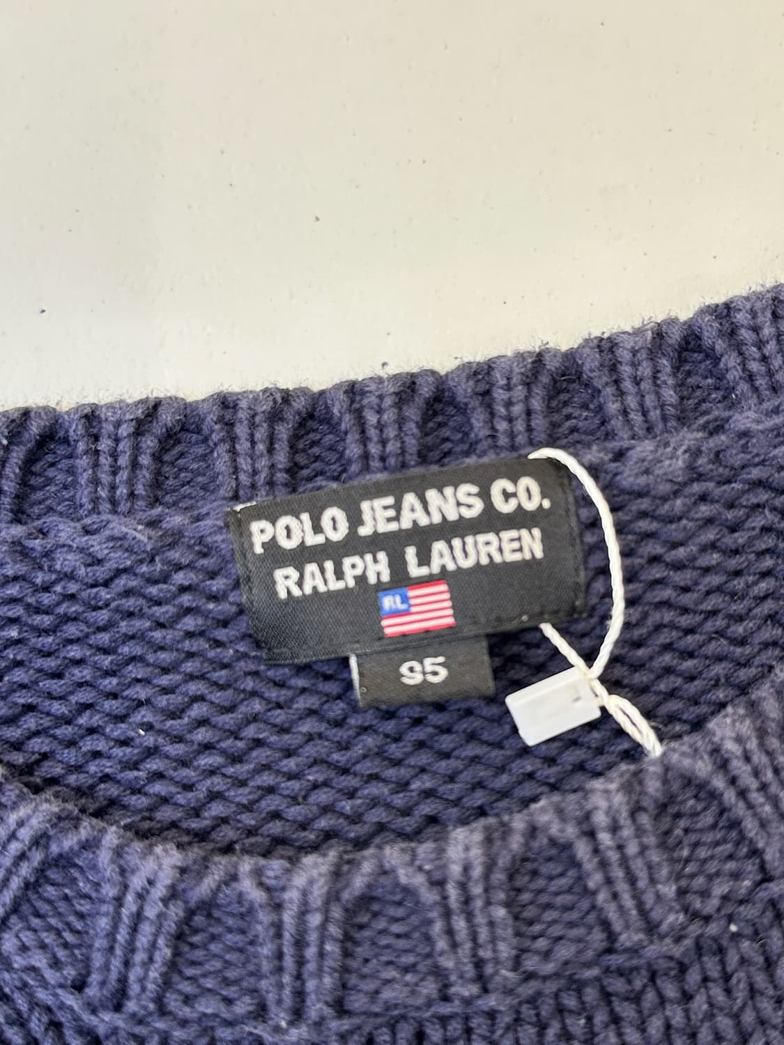 폴로진스컴퍼니 스타앤스트라이프 코튼 스웨터 상품이미지5