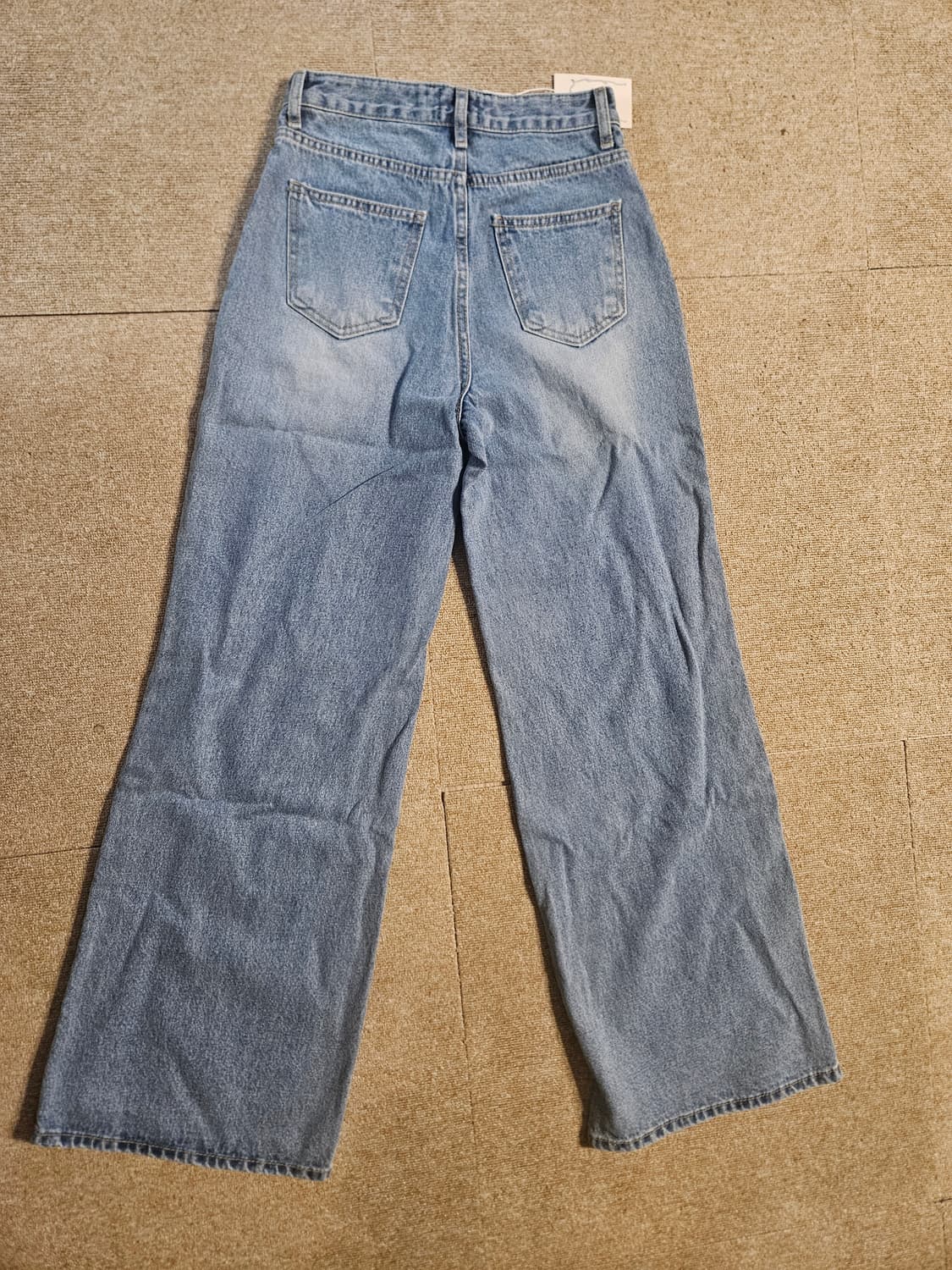 릴리헤이즈 와이드 워싱 데님 새상품  상품이미지4