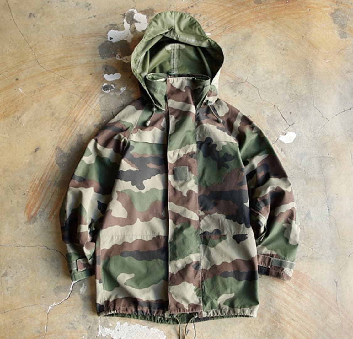 90s 프랑스군 고어텍스 카모 파카 자켓 상품이미지1