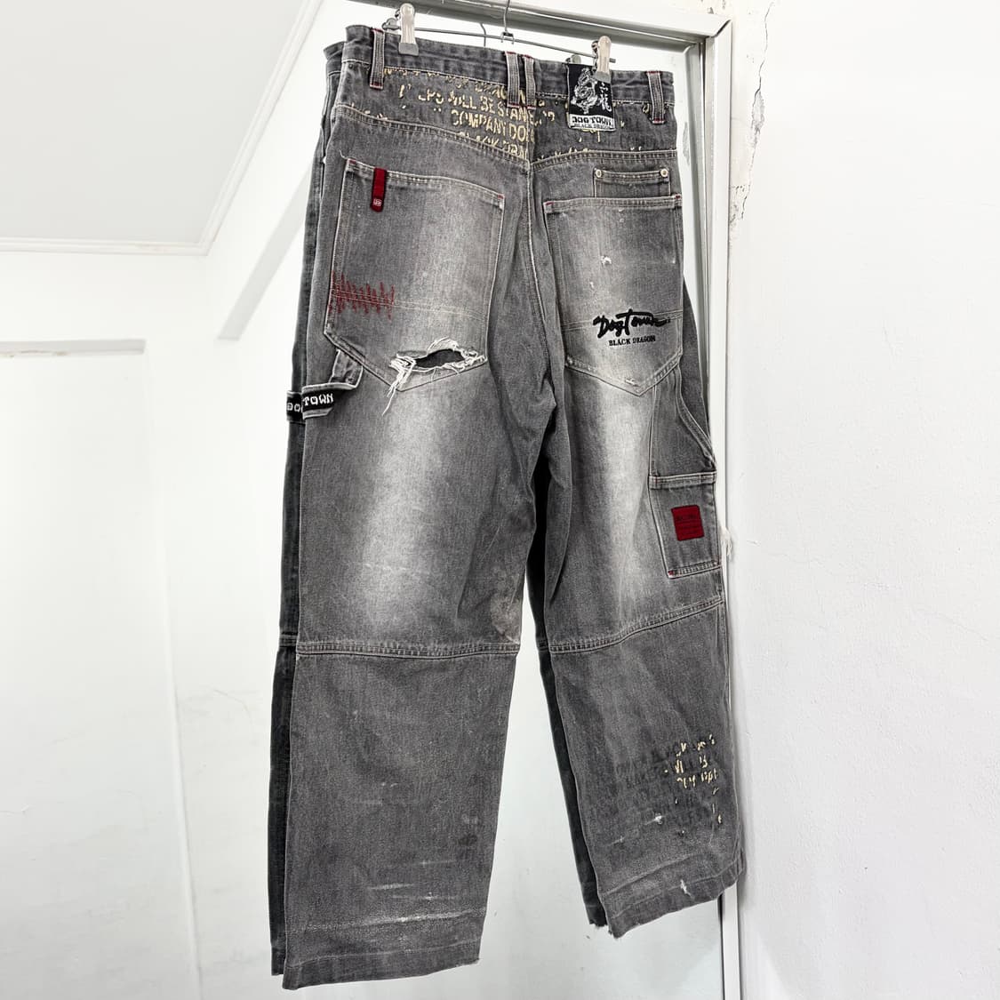 도그타운 올드스쿨 데미지 데님 팬츠 상품이미지5