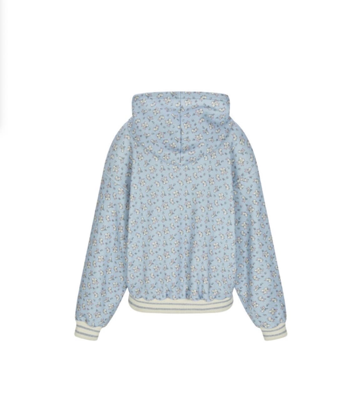 민지에나 셋업 RABBIT fluffy babi blue 상품이미지2