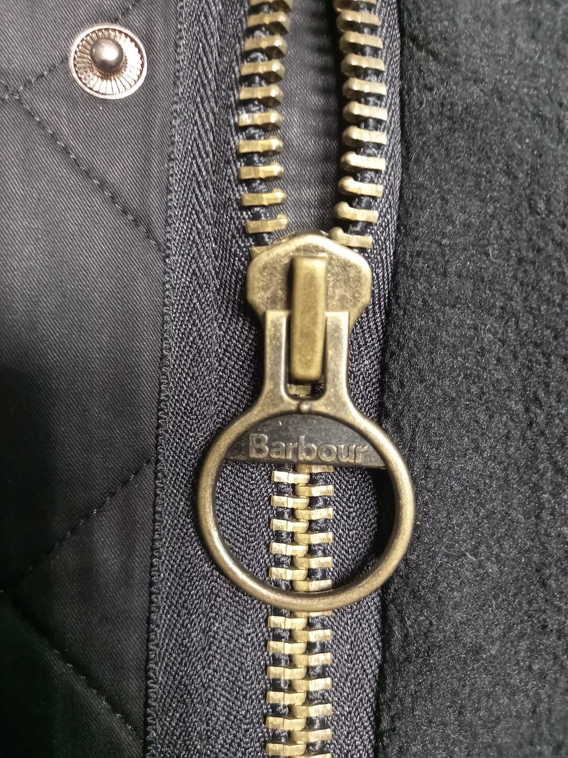 바버 퀼팅 자켓  M(실용100~105) 상품이미지4