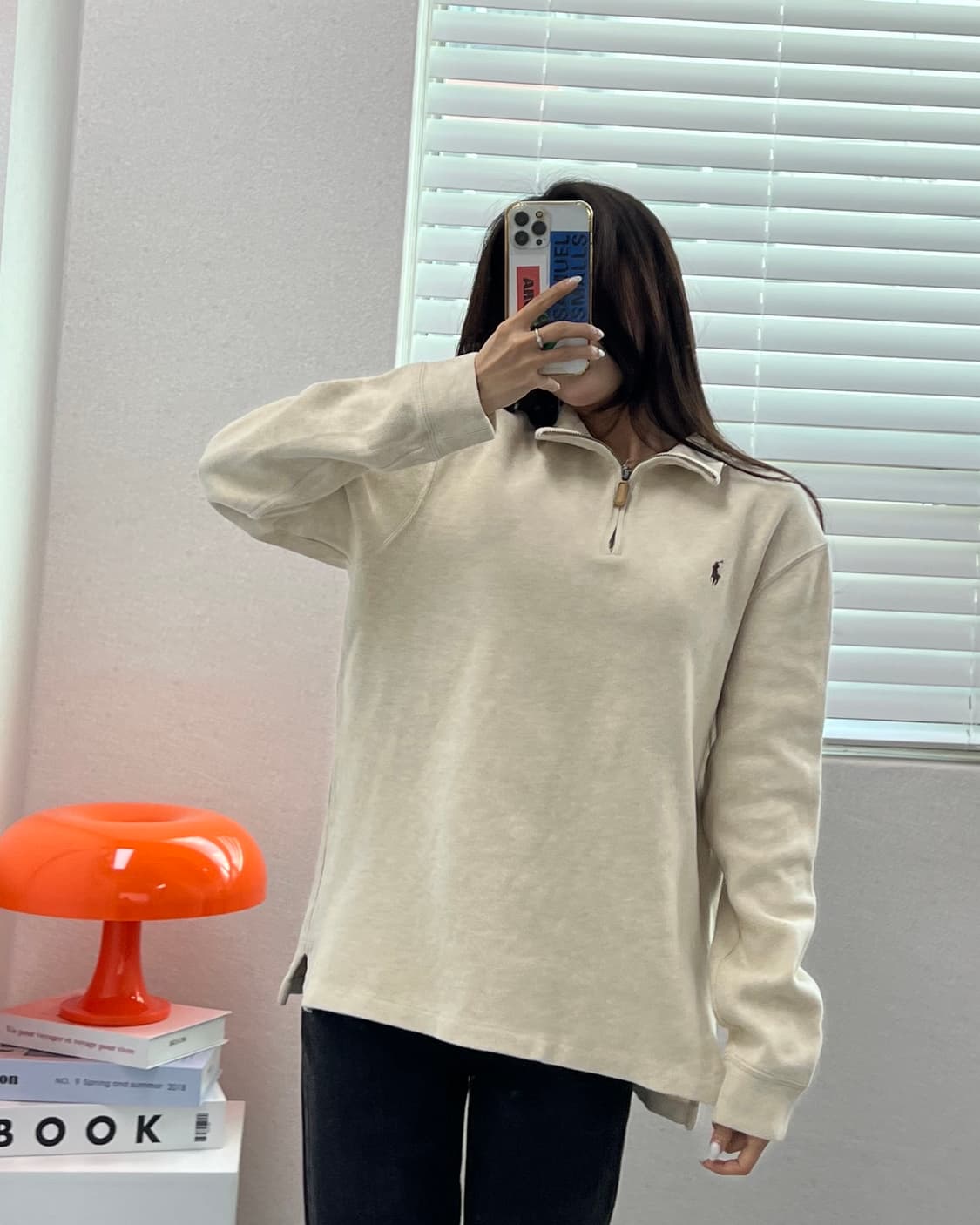 (M)폴로 반집업 스웨터-M1462 상품이미지8