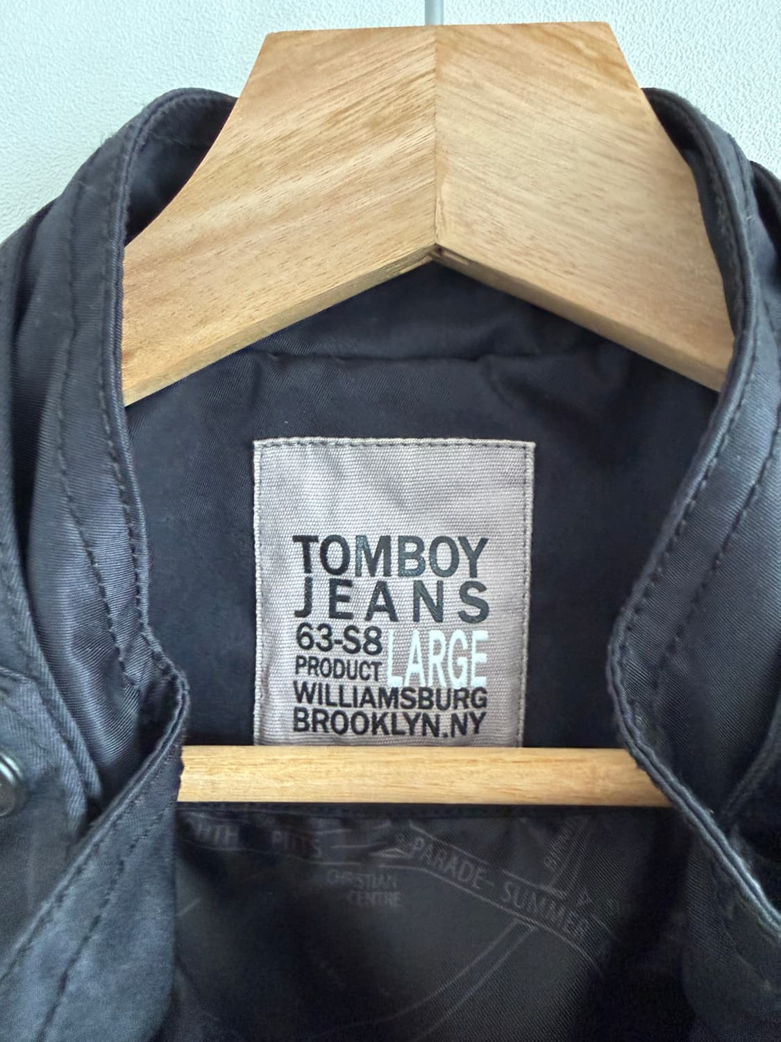 톰보이 진스(TOMBOY JEANS) 집업 자켓 상품이미지7