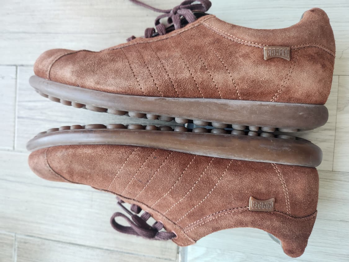 캠퍼 펠로타스 스웨이드 스니커즈 브라운 (270) 상품이미지5