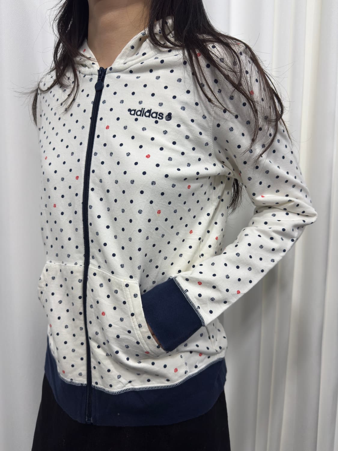 adidas dot&rose hood zipup 상품이미지3