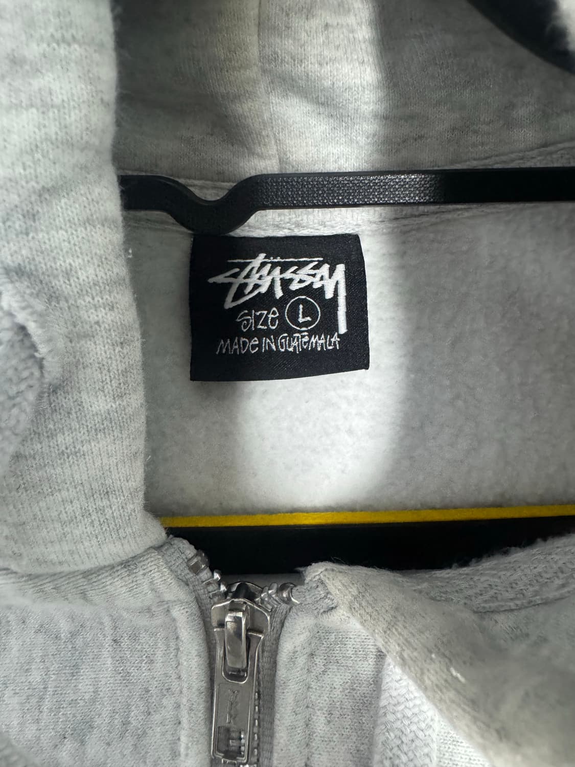 스투시 스탁 애쉬헤어 후드집업 상품이미지2